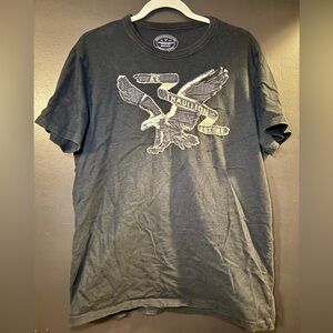 American Eagle Outfitters Black Graphic Tee